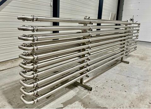 Echangeur - Tube in tube inox 19.6 m2 de surface d'&eacute;change VELO