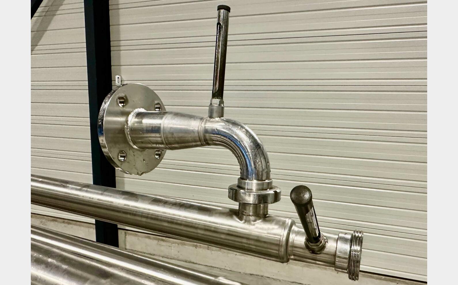 Stainless steel tube heat exchanger 19.6 m2 heat exchange surface VELO
