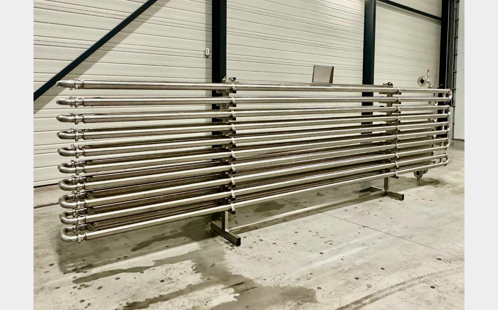 Echangeur - Tube in tube inox 19.6 m2 de surface d'&eacute;change VELO