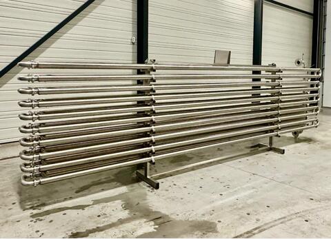 Stainless steel tube heat exchanger