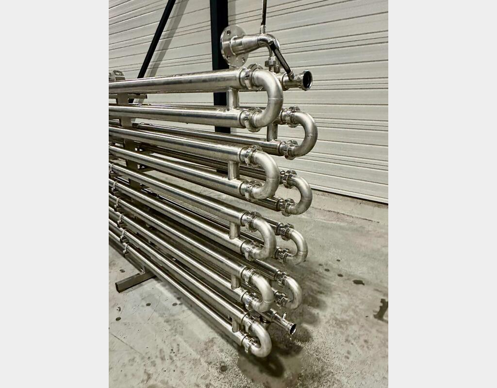 Stainless steel tube heat exchanger