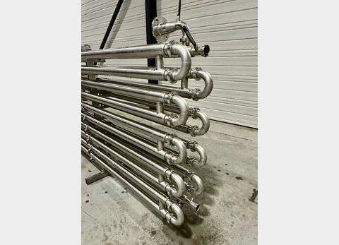 Stainless steel tube heat exchanger