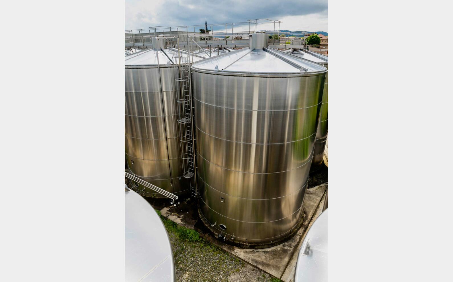 316L stainless steel tank 3500 HL (350,000 litres) CSC
