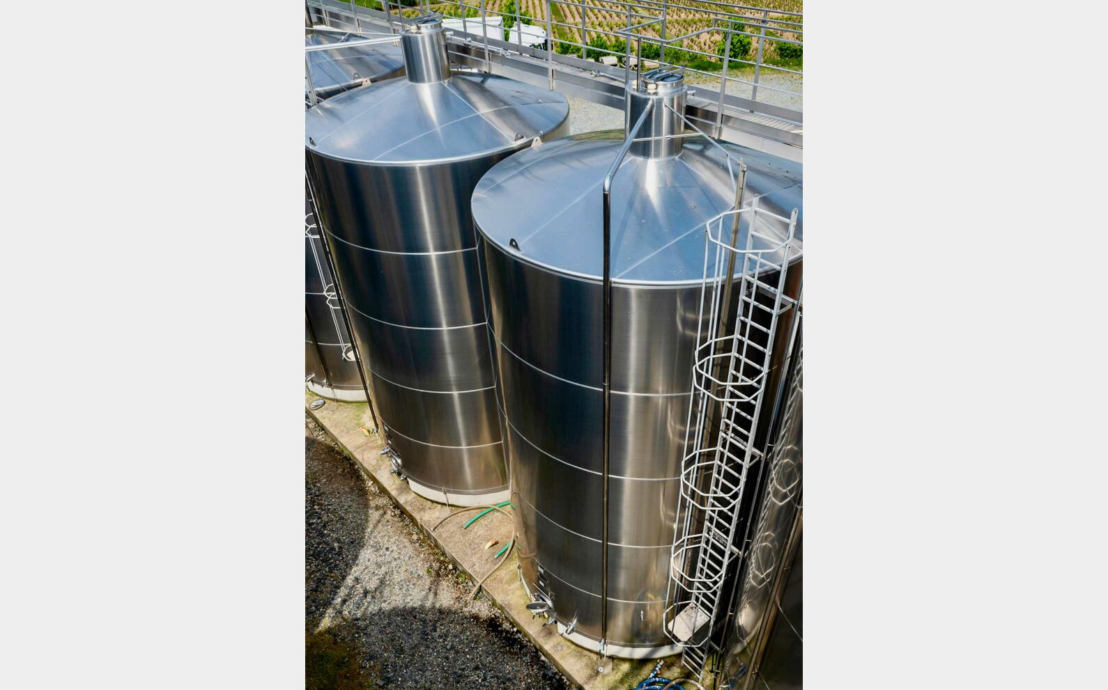  316 stainless steel tank - flat bottom 1,400 HL (140,000 litres) CSC
