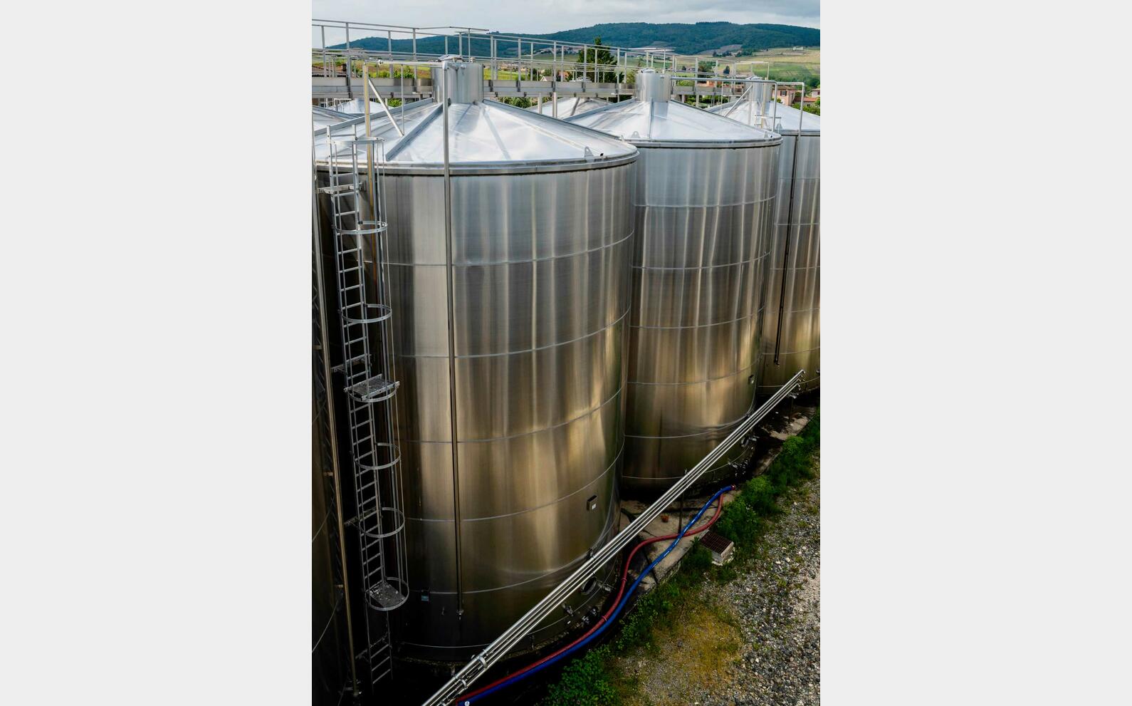 316L stainless steel tank 3500 HL (350,000 litres) CSC