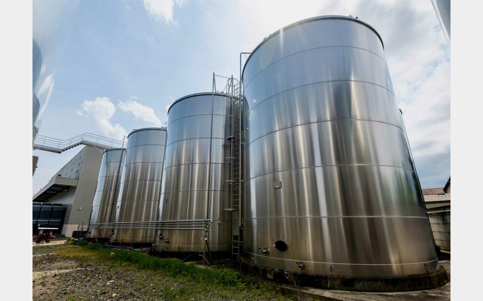 316L stainless steel tank 3500 HL (350,000 litres) CSC