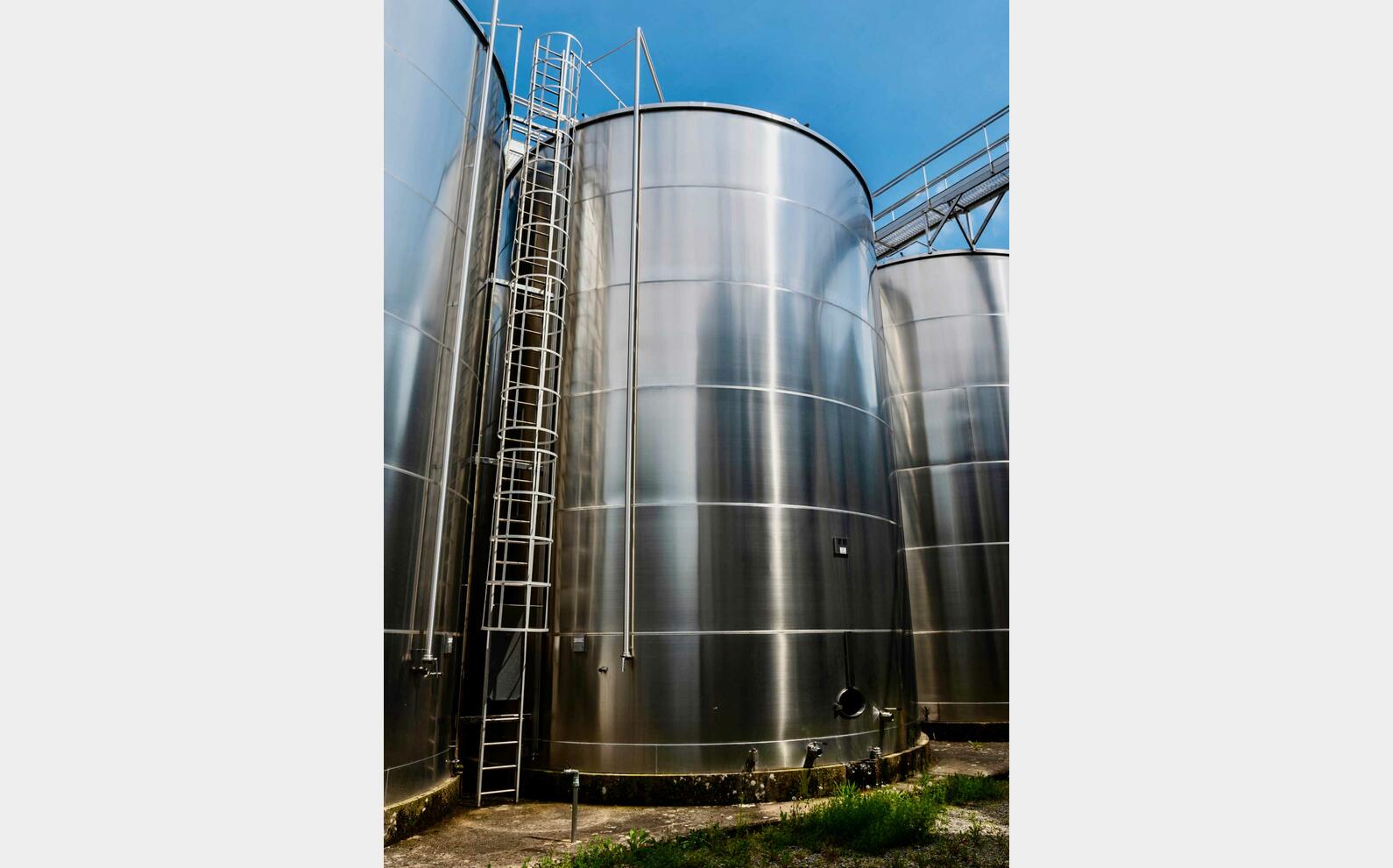 Cuve inox 316 - Fond plat 3500 HL (350 000 litres) CSC