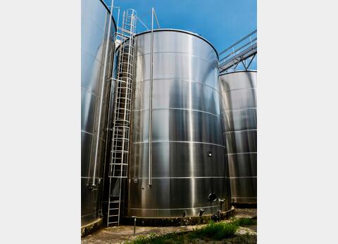 316L stainless steel tank 3500 HL (350,000 litres) CSC