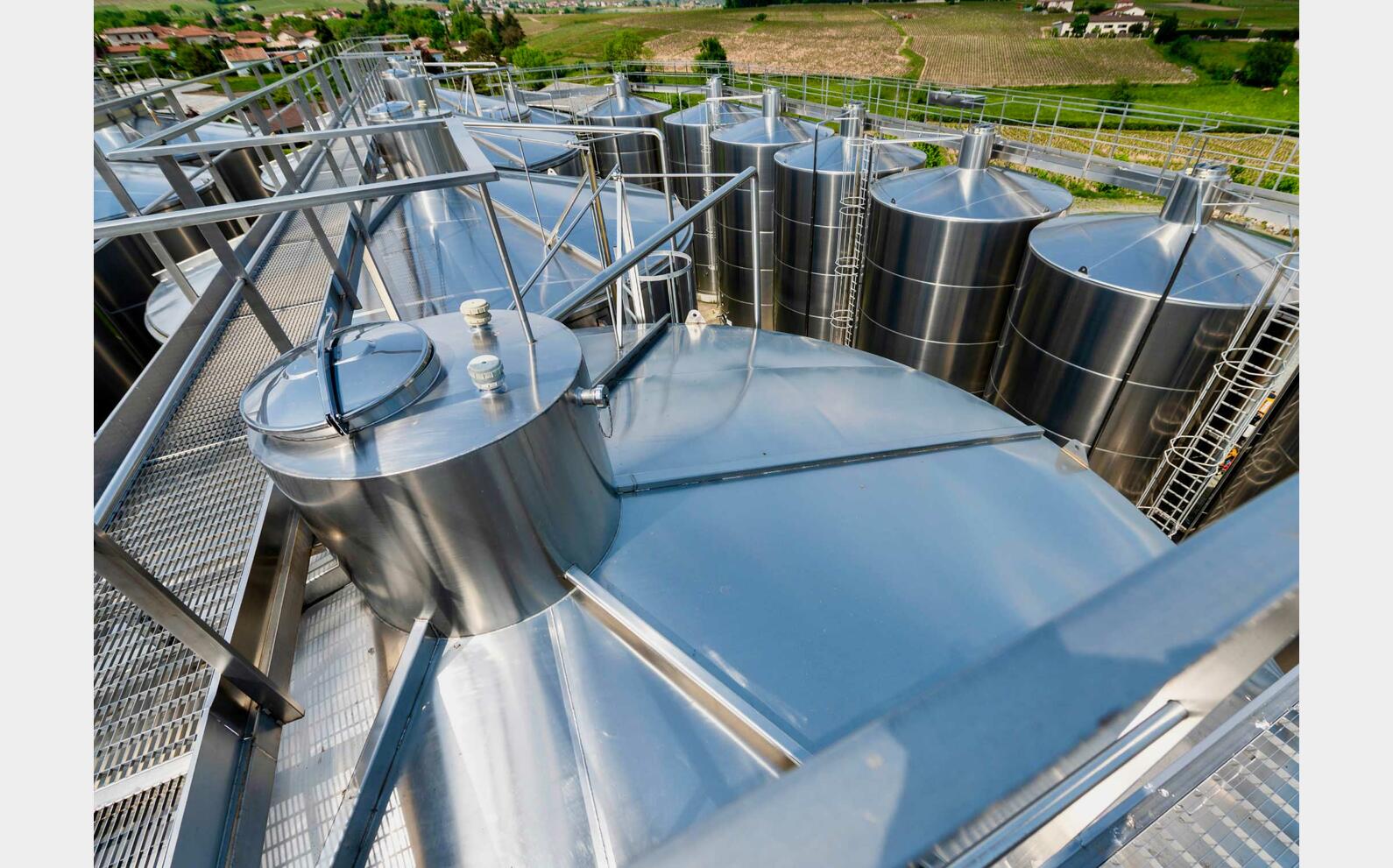 316L stainless steel tank 3500 HL (350,000 litres) CSC
