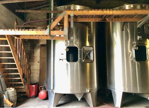 Cuve inox 316 - Sur pieds 120 HL (12.000 litres) RURALINOX