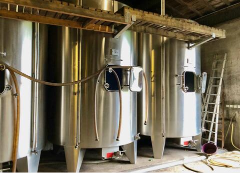 Cuve inox 316 - Sur pieds 120 HL (12.000 litres) RURALINOX