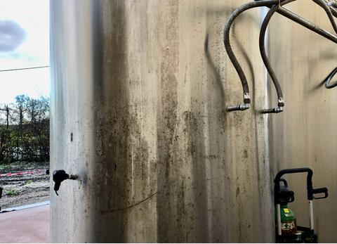 304L stainless steel tank 53 HL (5,300 litres) LEJEUNE
