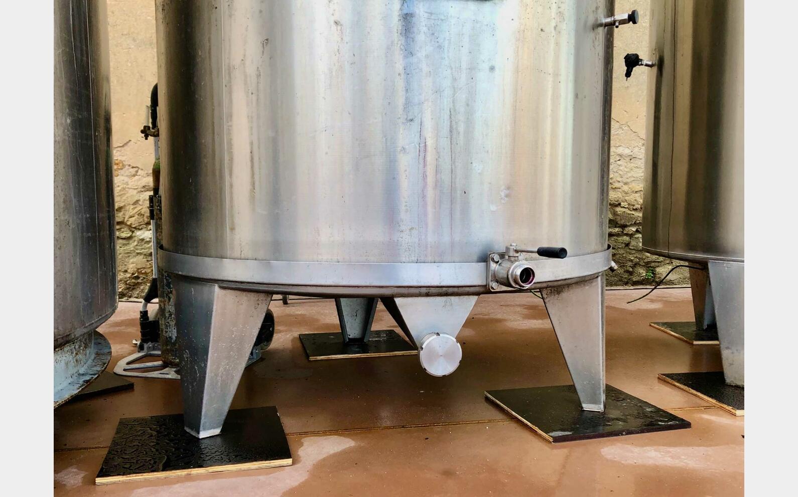 304L stainless steel tank 53 HL (5,300 litres) LEJEUNE