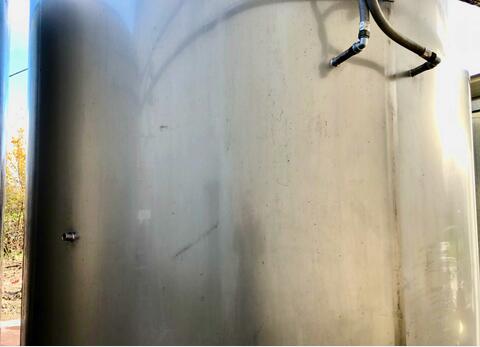 304L stainless steel tank 141 HL (14,100 litres) ETA