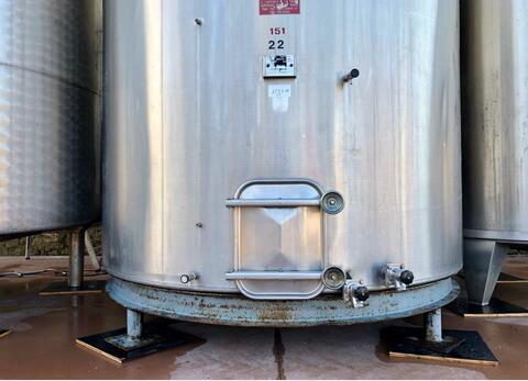 Cuve inox 304L 153 HL (15 300 litres)