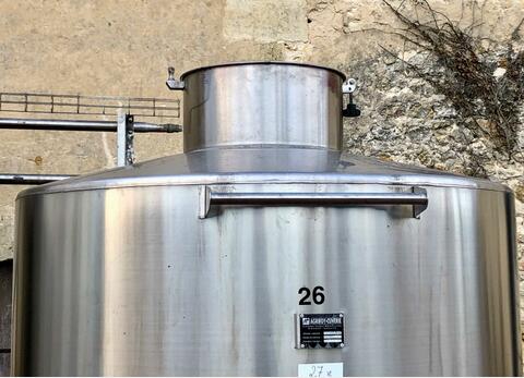 304L stainless steel tank 27 HL (2,700 litres) AGRIFOY