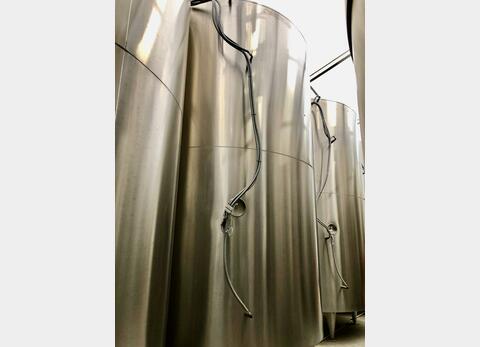 Cuve inox 304L - Isol&eacute;e + circuit 118 + 106 = 224 HL (22 400 litres) PIERRE GUERIN