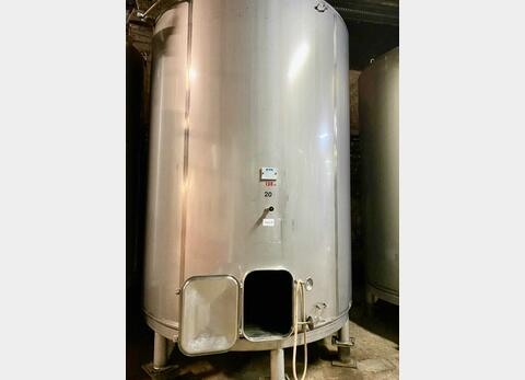304L stainless steel tank 138 HL (13,800 litres) ETA