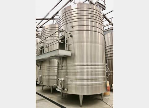 304L stainless steel tank - Temperature-controlled 91 + 134 = 225 HL (22,500 litres)