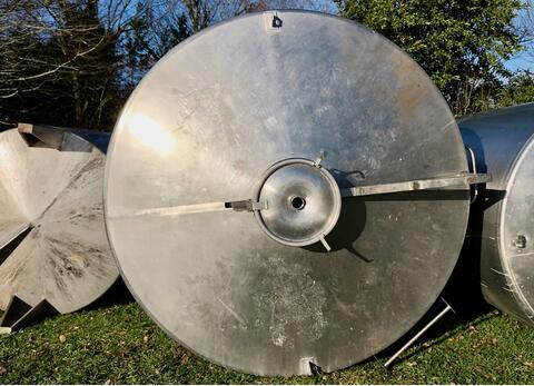 304L stainless steel tank 138 HL (13,800 litres) ETA