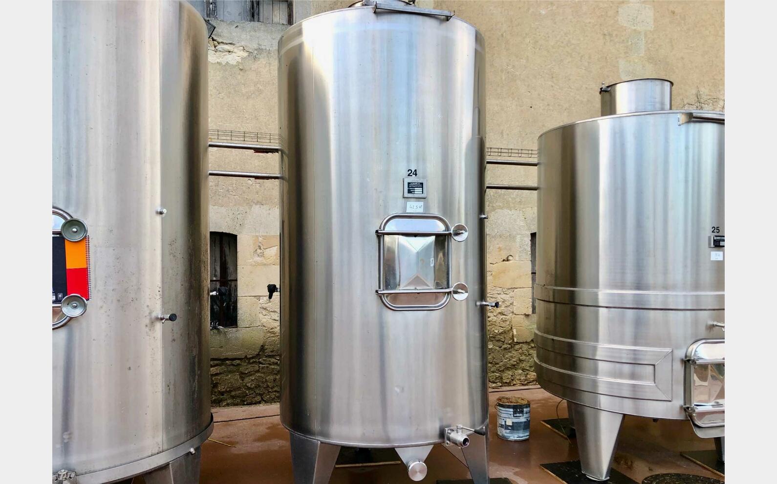 304L stainless steel tank 42 HL (4,200 litres) LEJEUNE