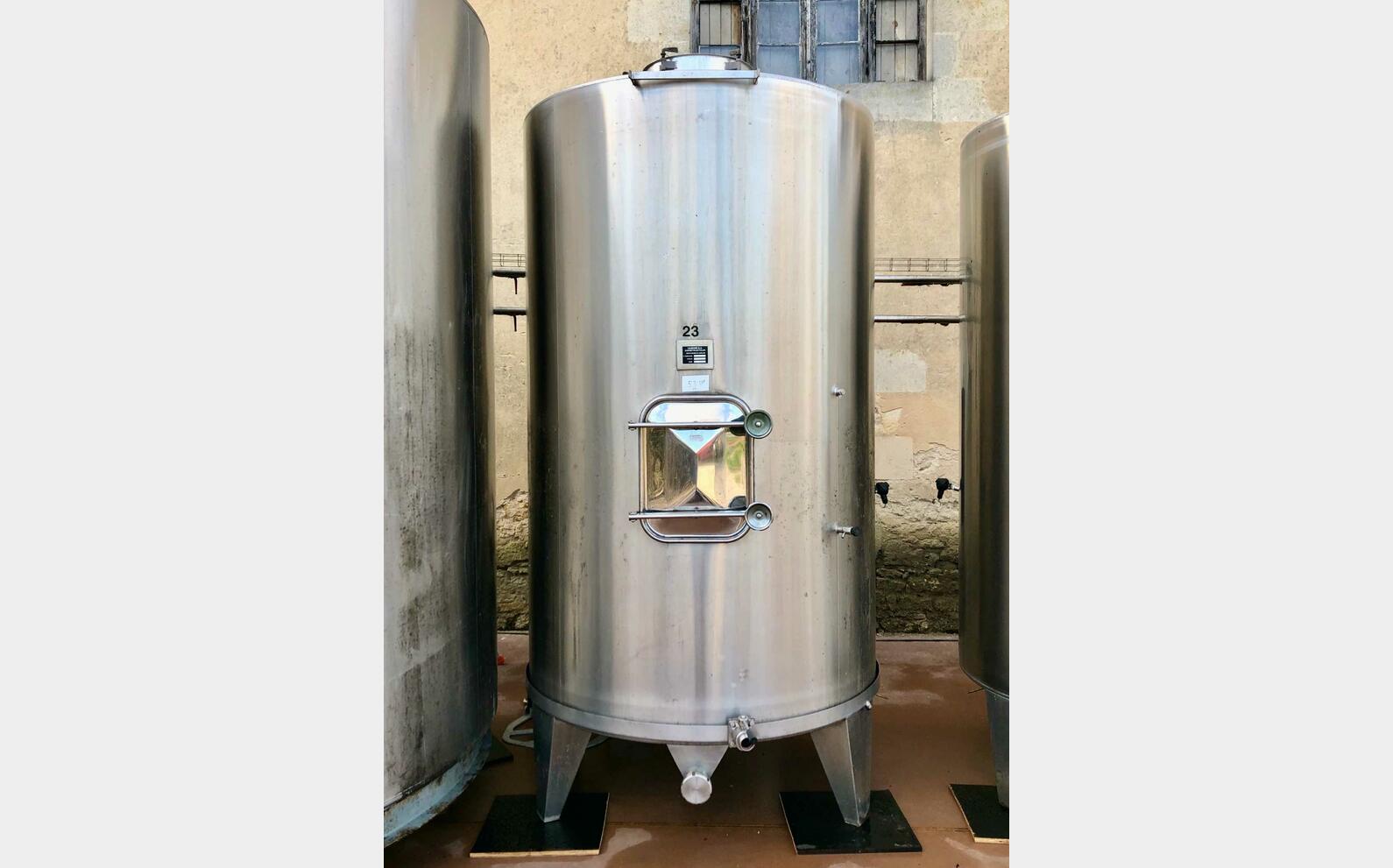 304L stainless steel tank 53 HL (5,300 litres) LEJEUNE