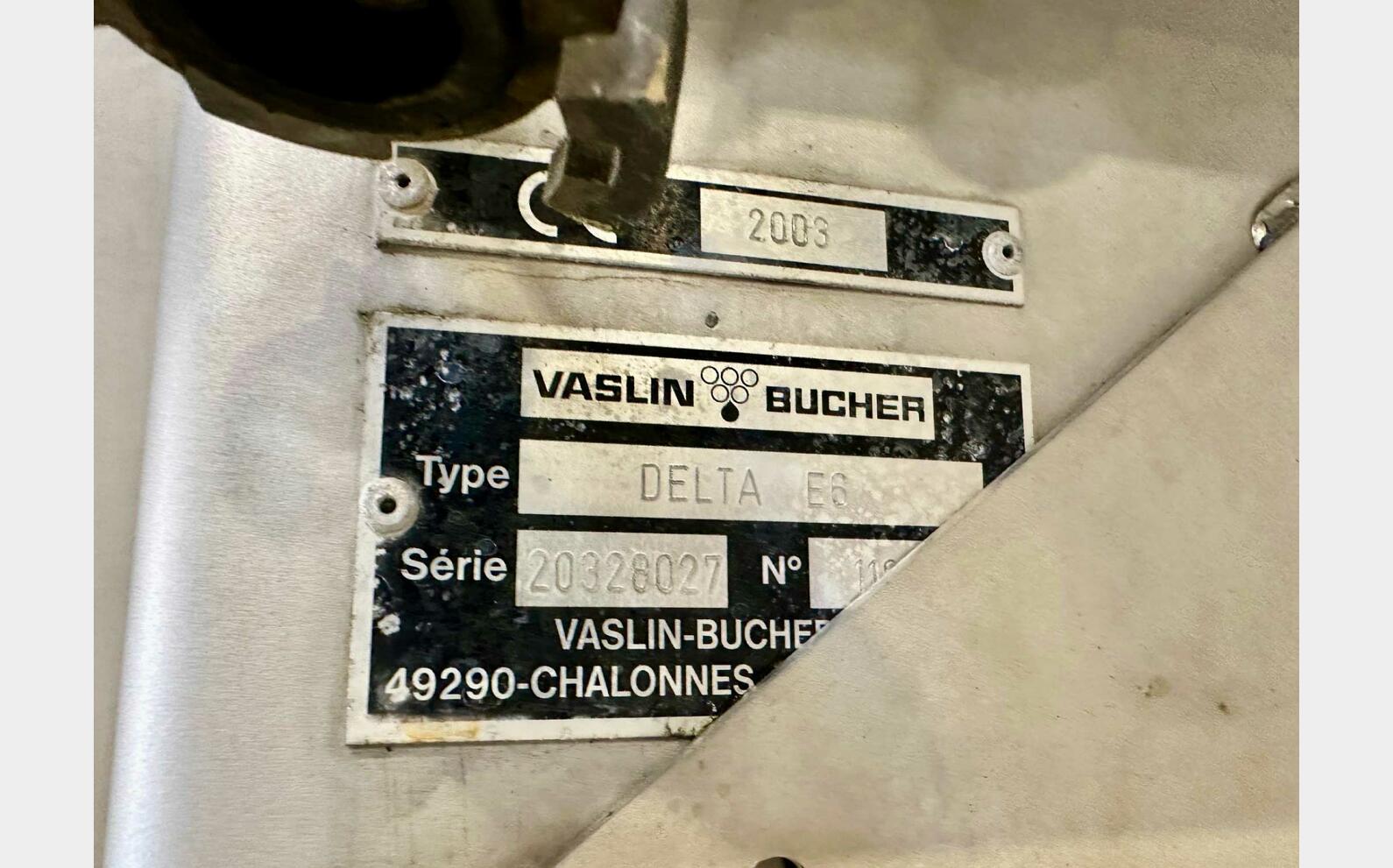 Destemmer - DELTA E6 50 > 55 T/h BUCHER