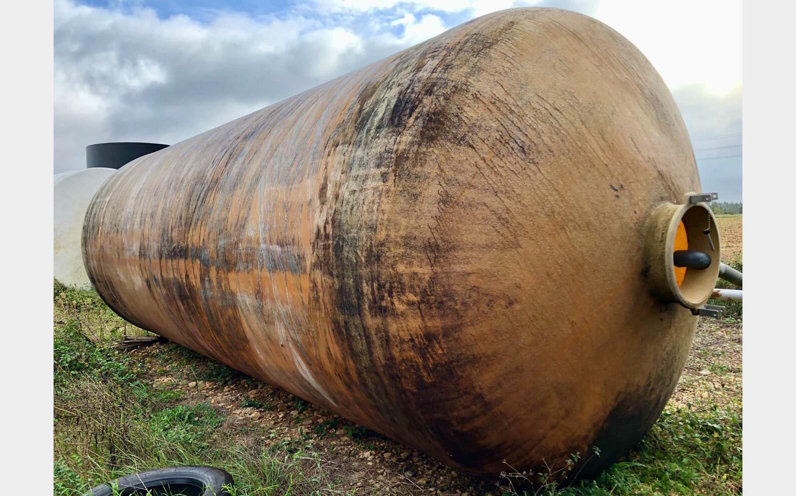 Cuve fibre - Ferm&eacute;e 250 HL (25.000 litres)