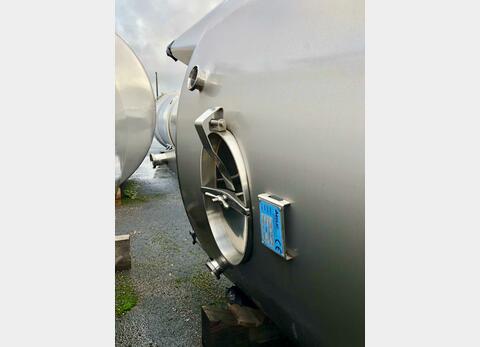 Cuve inox 316L - Fond conique 101 HL (10100 litres) ARSILAC