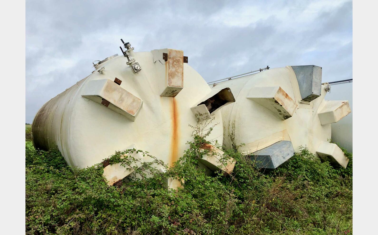 Vertical cylindrical fiber tank 600 HL (60 000 liters)