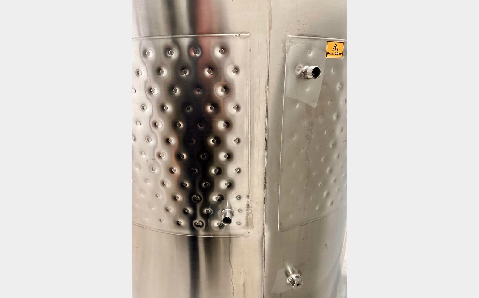 304 ss tank - Honeycomb circuit 17.8 HL (1,789 litres) ARSILAC