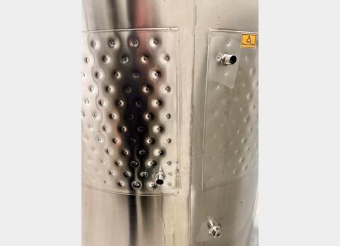 Cuve inox 304 - Circuit nid d'abeille 17.8 HL (1 789 litres) ARSILAC