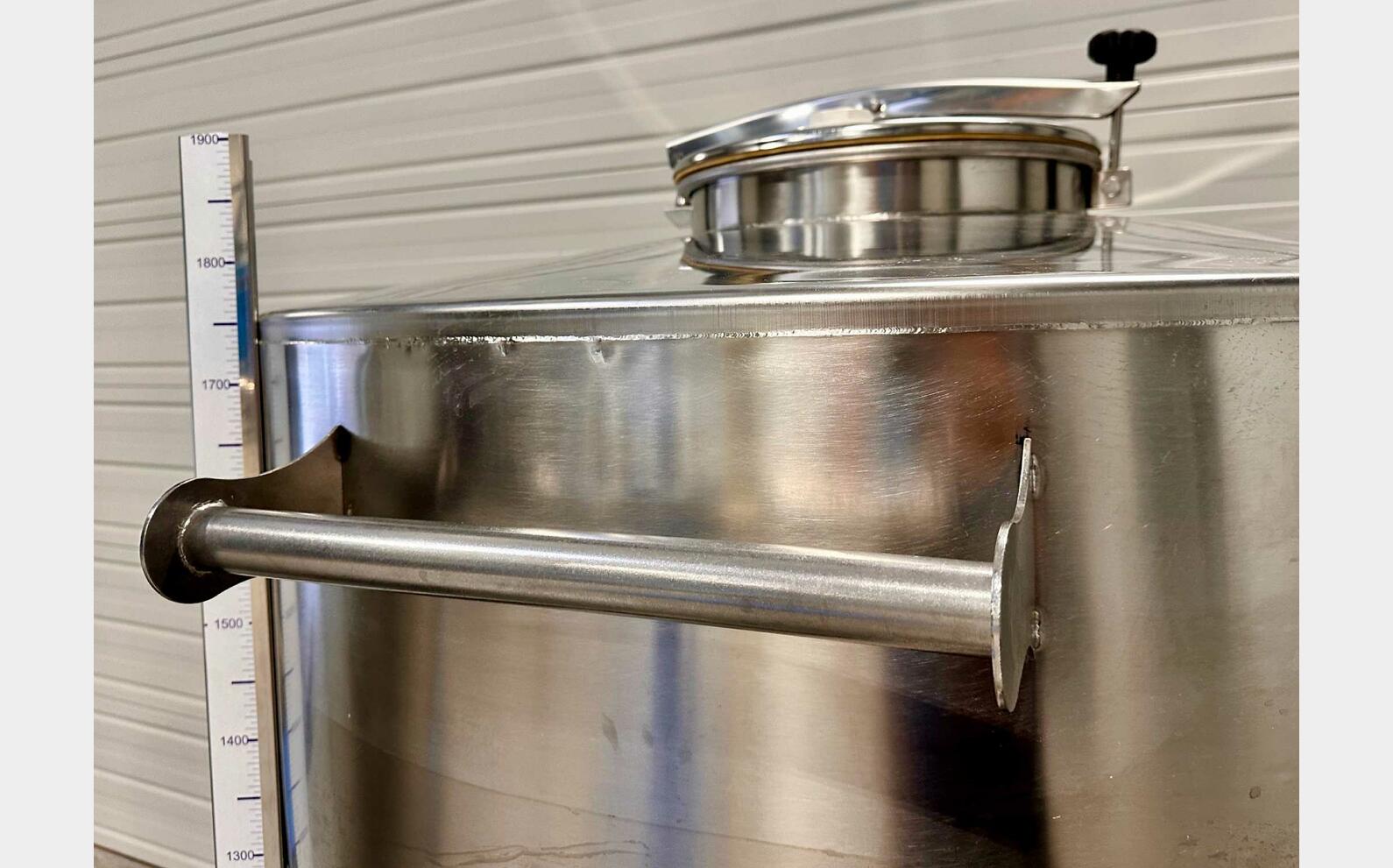 Cuve inox 304 - Circuit nid d'abeille 17.8 HL (1 789 litres) ARSILAC