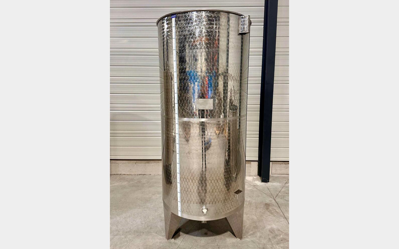 304 ss tank - Floating head 15 HL (1,507 litres) ARSILAC