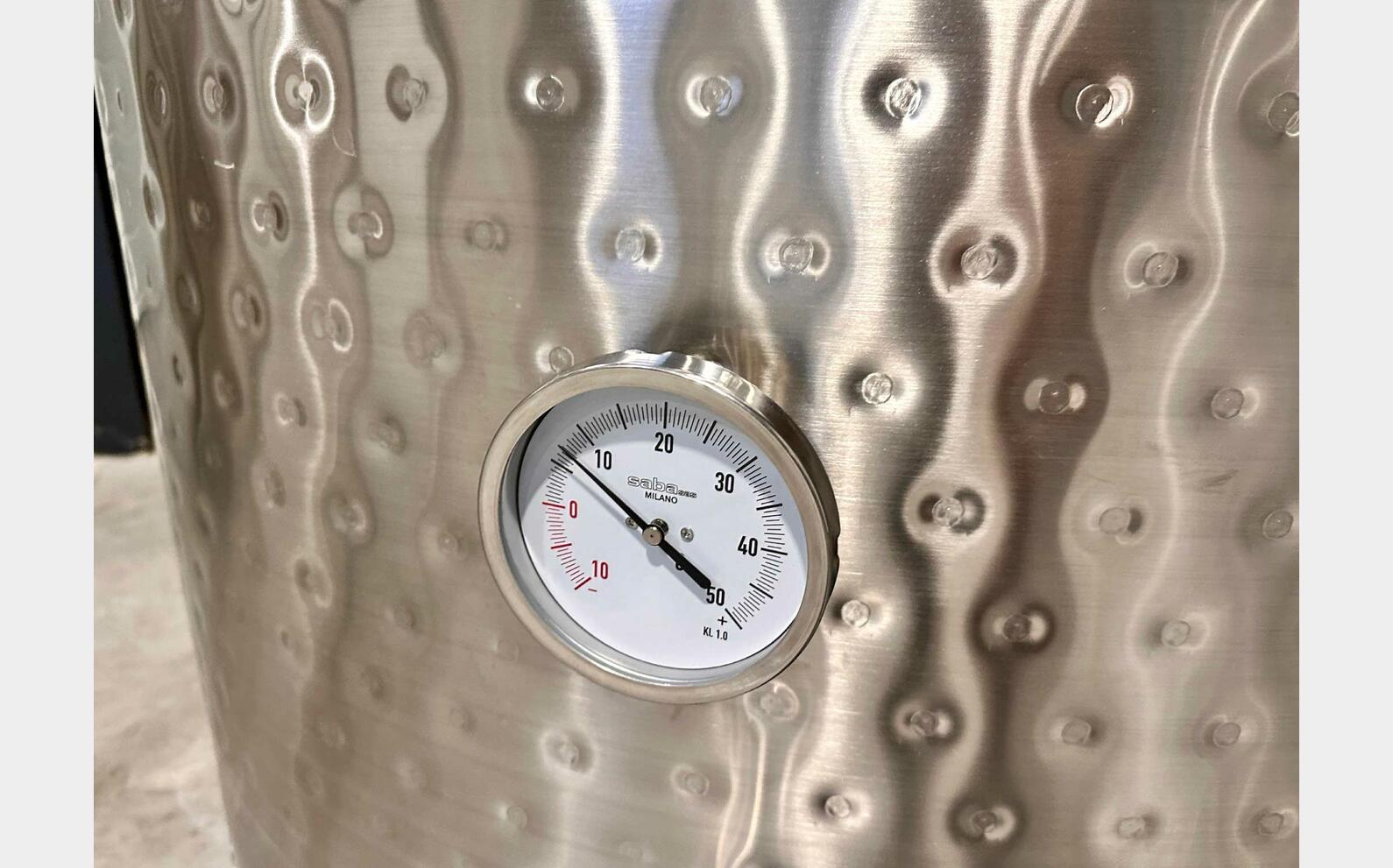 304 stainless steel tank - Double wall  10.28 HL (1028 liters) ARSILAC