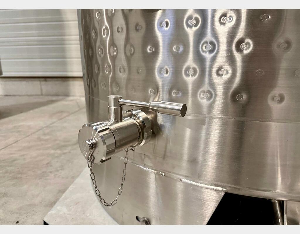 304 stainless steel tank - Double wall  - Model SBPA1000DR