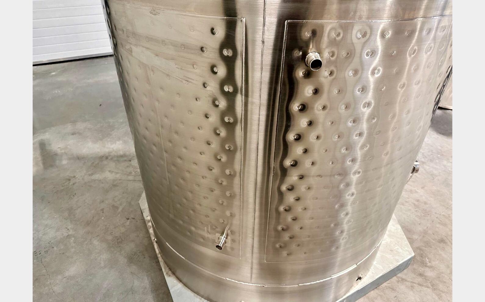Cuve inox 304 chass&icirc;s pr&eacute;hensible 10.28 HL (1028 Litres) ARSILAC
