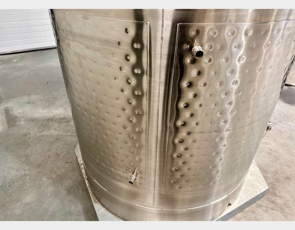 304 stainless steel tank - Double wall  - Model SBPA1000DR