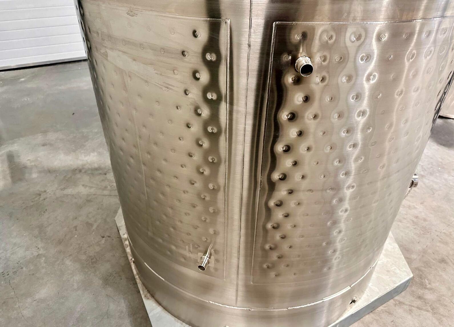 Cuve inox 304 chass&icirc;s pr&eacute;hensible 10.28 HL (1028 Litres) ARSILAC