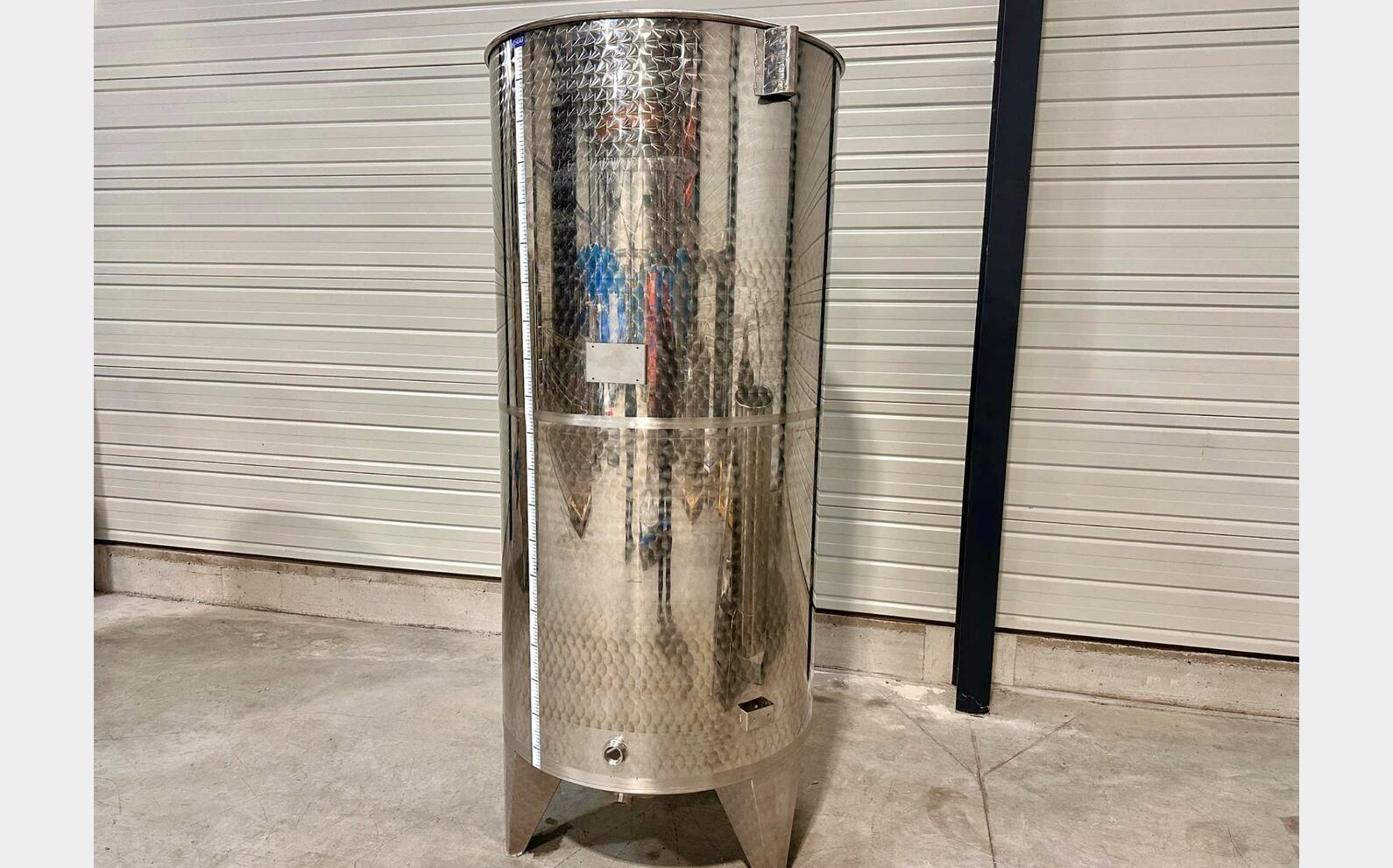 Cuve inox 304 - Chapeau flottant 15 HL (1 507 litres) ARSILAC