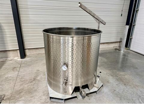 Cuve inox 304 chass&icirc;s pr&eacute;hensible 10.28 HL (1028 Litres) ARSILAC