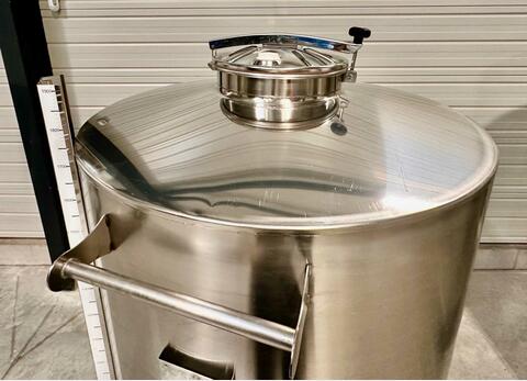 304 stainless steel tank - Curved bottom - STOBP1700