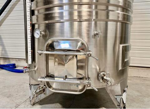 Cuve inox 304 - Circuit serpentin 52 HL (5 205 Litres) ARSILAC