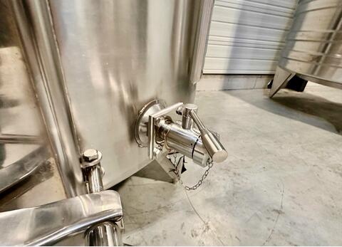 Cuve inox 304 thermor&eacute;gul&eacute;e sur pieds 52 HL (5 205 Litres) ARSILAC