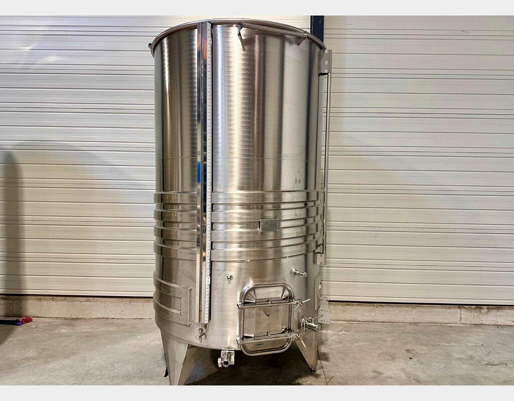 Cuve inox 304 chapeau flottant  thermor&eacute;gul&eacute;e 48.8 HL (4 880 Litres) ARSILAC