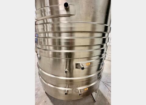 304 ss tank - Coil circuit 52 HL (5 205 Litres) ARSILAC