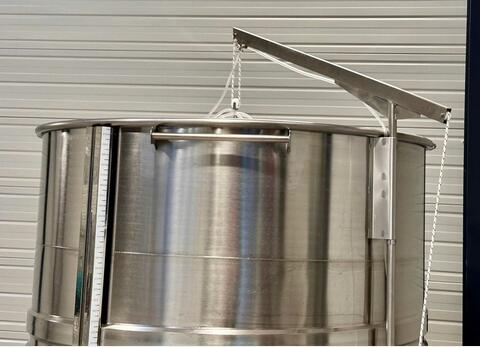Cuve inox 304 - Circuit serpentin 61.6 HL (6 164 litres) ARSILAC