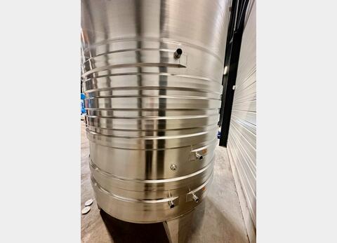 Cuve inox 304 thermor&eacute;gul&eacute;e sur pieds 53.20 HL (5 320 litres) ARSILAC