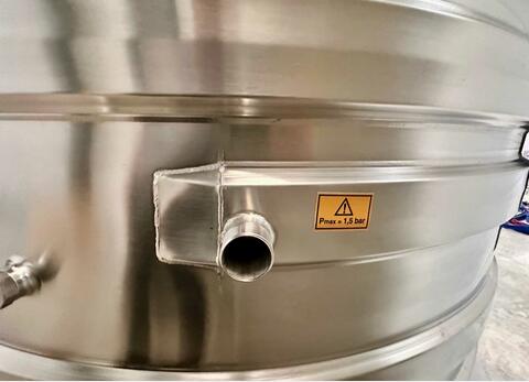 Cuve inox 304 - Circuit serpentin 53.20 HL (5 320 litres) ARSILAC