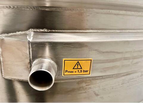 304 ss tank - Coil circuit 48.9 HL (4 893 Litres) ARSILAC